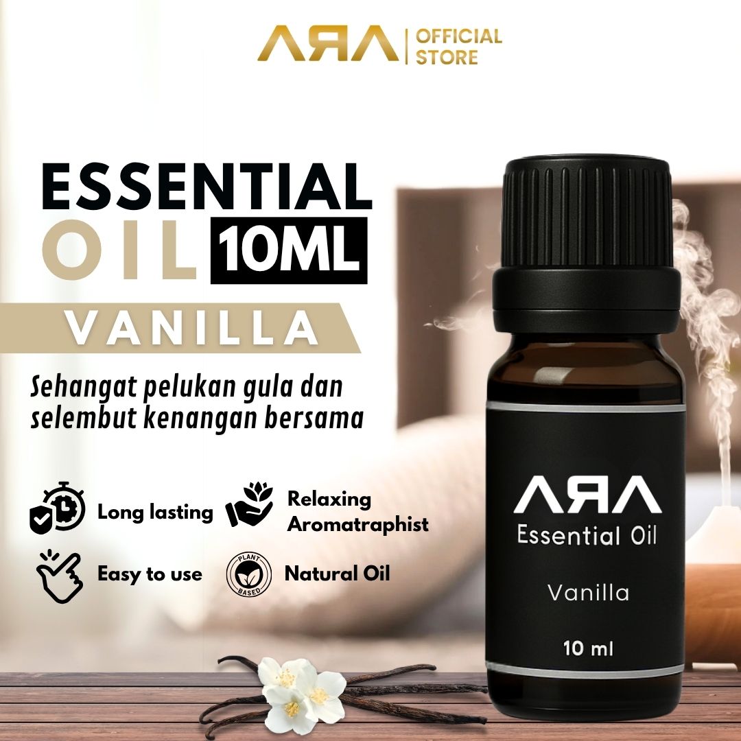 Rumah Wangi ARA - Essential Oil VANILLA Minyak Esensial Aromatherapy