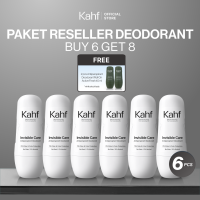 [PAKET RESELLER DEODORANT : ISI 3 & 6 PCS] Kahf Deodorant Roll On Antiperspirant 45 ml - Bundle Hemat dan Cuan Paket Usaha Deodoran Pria Bebas Keringat Anti Iritasi & Wangi Sepanjang Hari - Suitable for Daily Use