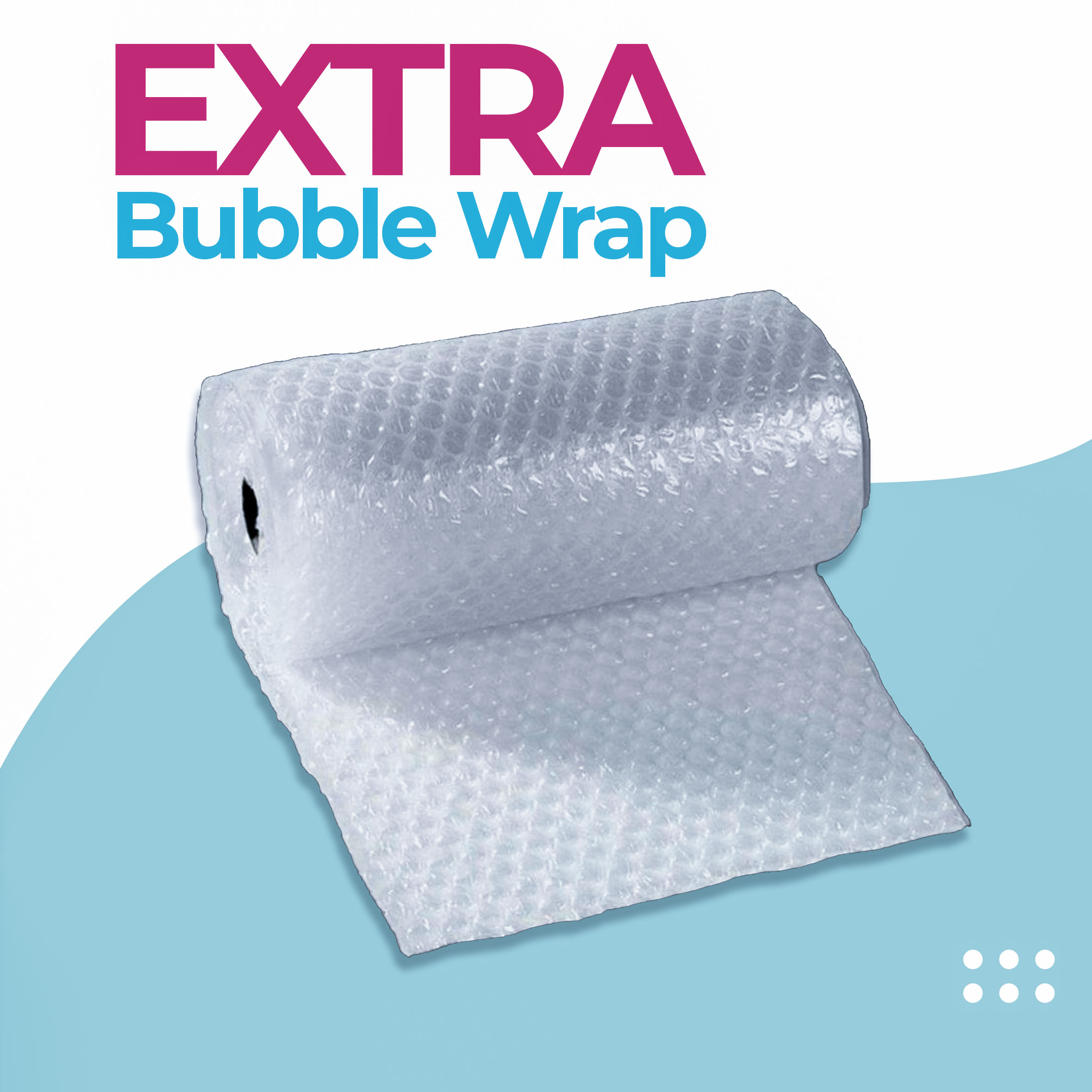 [WAJIB ORDER] EXTRA BUBBLE WRAP UNTUK MENAMBAH KEAMANAN PENGIRIMAN