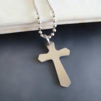 ROBAGIN AA5 kalung salib panjang stainless anti karat pria wanita korea aksesoris bts keren punk hip hop