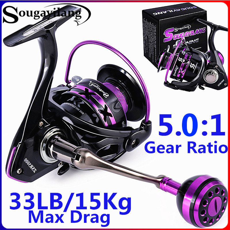 Sougayilang Spinning Fishing Reels  Sougayilang 13 1bb Spinning Reel - 12  1bb - Aliexpress