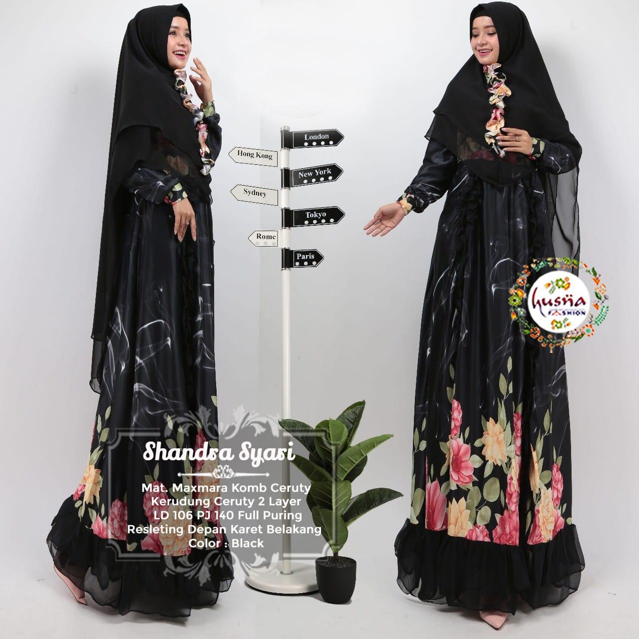 Review Dress Muslimah Gaul  Mega Kaftan model Baju Pesta 