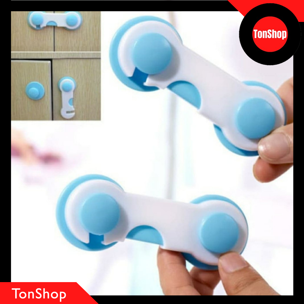 Pengaman Lemari / Kunci Lemari / Pengaman Laci Lemari / Pengunci Lemari / Pengunci Kulkas / Pengaman Pintu / Pengaman Kulkas / Safety Lock / Pengaman Furniture