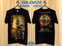 Kaos guns n roses live in london original gildan softstyle gn10