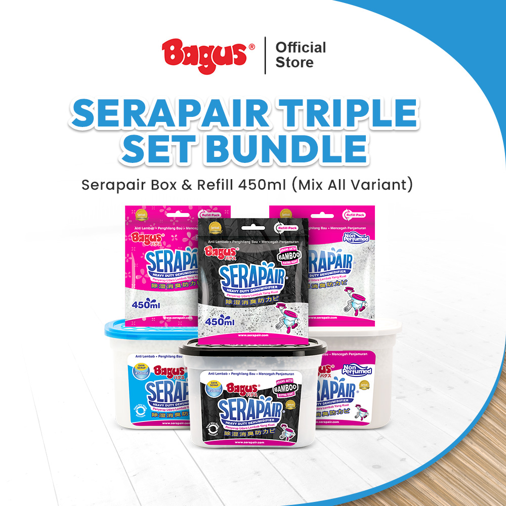 Bagus Serapair Triple SET Bundle