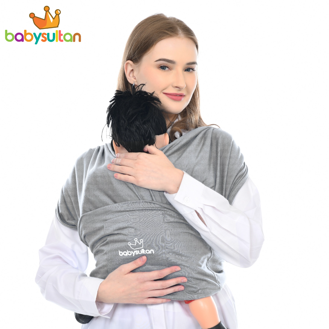 Gendongan Bayi Depan Fast Baby Wrap 3in1 M Shape dengan Sash Belt Terbaru babysultan