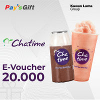 [PaysGift] Voucher Digital Chatime Value Rp.20.000 LazPanen