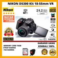 NIKON D5300 KIT LENSA 18-55MM VR FREE ACCESORIES KAMERA