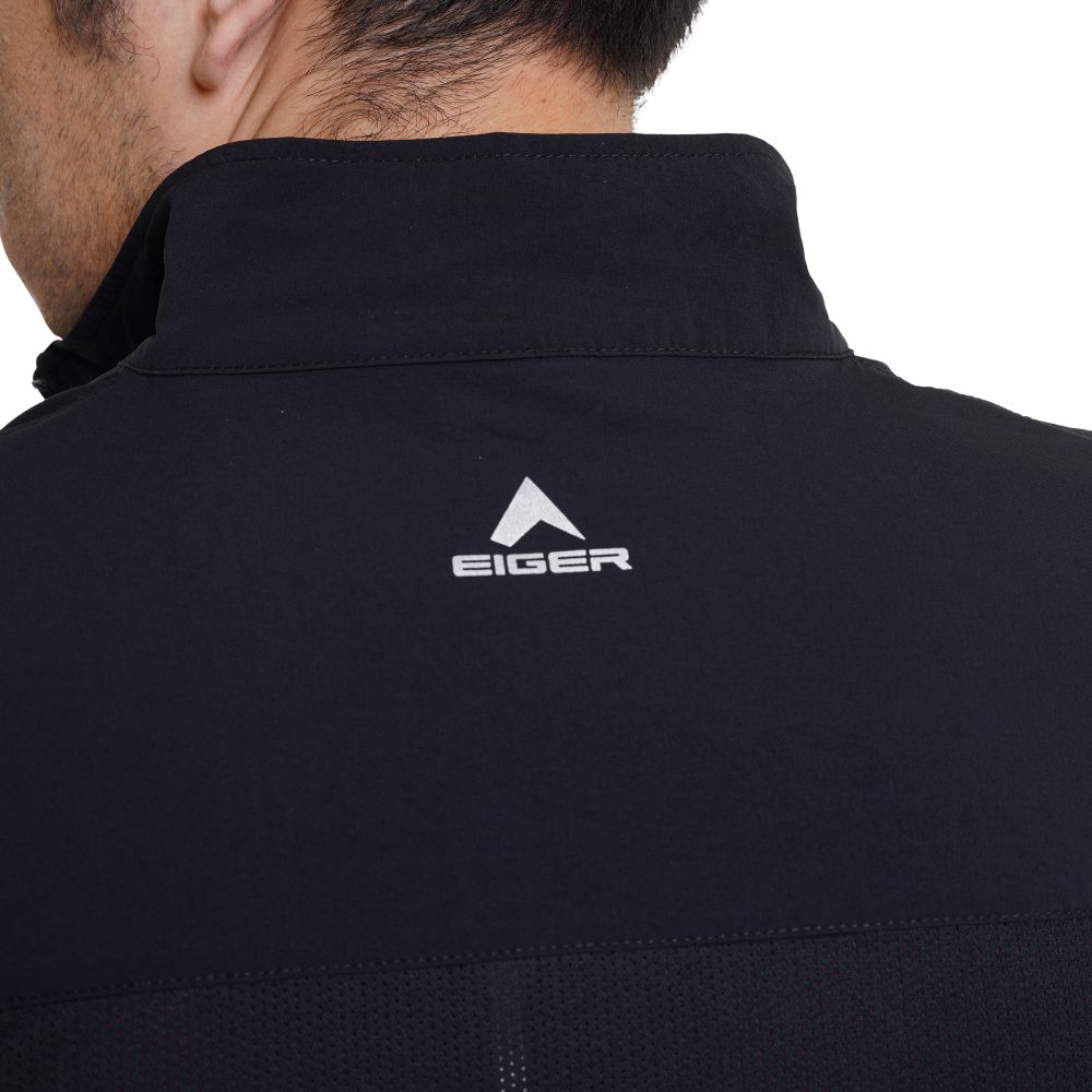 910008128 MENS LUMULA WINDRUN VEST - BLK