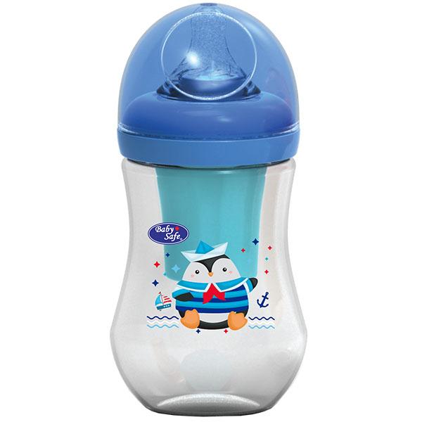 BabySafe - WN09 - Botol Susu Wide Neck 2in1 260 ml | Botol Susu dan Wadah Penyimpanan Susu