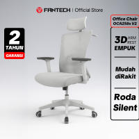 Fantech Kursi Kerja Kantor OCA258s V2 Premium Office Chair ARM REST 3D Soft