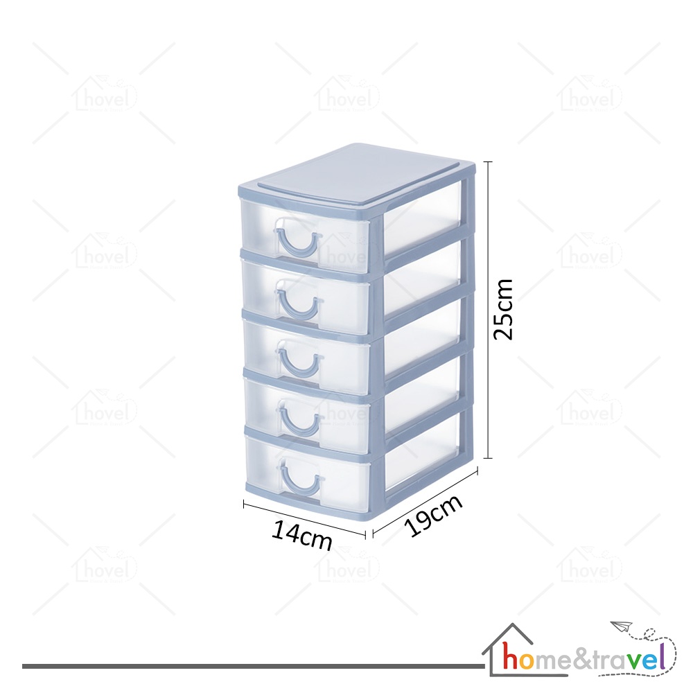 HOVELSHOP Rak Laci Susun Storage Tempat Penyimpanan Alat tulis ATK Sekolah Organizer Serbaguna