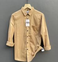 Kemeja Kerah ZARA Pria Tangan Panjang / Kemeja Polos Casual Santai Kerja Pria / Kemeja Catton Style Fashion Pria / Kemeja Slim Pria