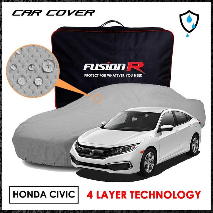 Cover Mobil HONDA CIVIC 4 layer / Body Cover HONDA CIVIC 4 Lapis / Sarung Mobil HONDA CIVIC / Penutup Mobil HONDA CIVIC Like Krisbow Prestige