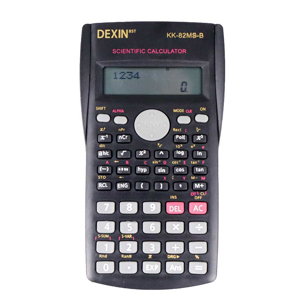 BEST SELLER DEXIN Kalkulator Elektronik Scientific Calculator / kalkulator dagang casio jumbo lengkap besar citizen murah gratis ongkir warung cetak stroke mini super jumbo setruk pakai baterai anti air / kalkulator warung besar jumbo joyko stroke casio c