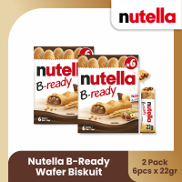 Nutella B-Ready Wafer Biskuit 132gr - TWINPACK