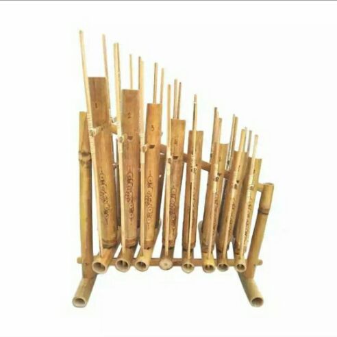 Angklung Bambu Uk. Besar Alat Musik Tradisional Kwalitas Terjamin 8 Nada