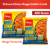 Richeese Chicken Nugget Bubble Crumb 450 Gram Naget Ayam