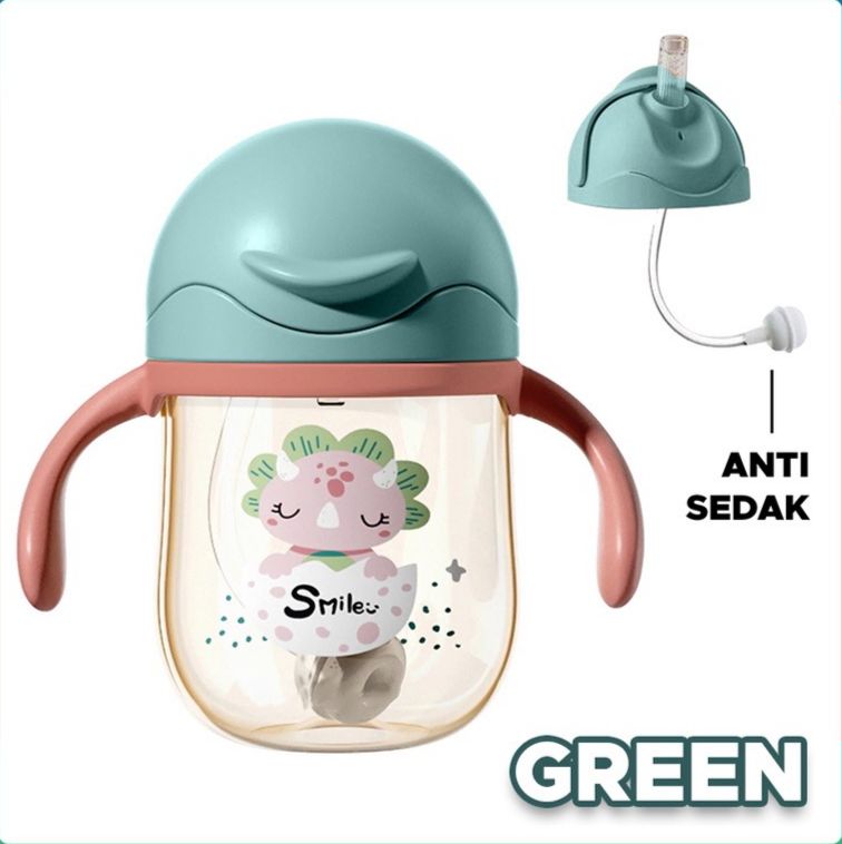 Training Cup Baby Botol Minum Duckbill 220ML 250ML / Botol Minum Bayi Anak Balita (BPA Free)