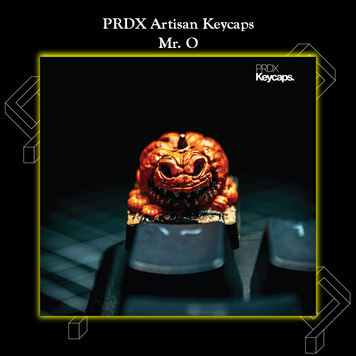 Mr. O - PRDX Artisan Keycaps For Mechanical Keyboard