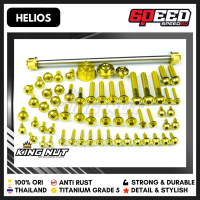 Titanium Full Set Baut Probolt Vario 125 150 Probolt Grade 5 King Nut Speed60