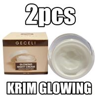 CREAM SIANG MALAM Paket Cream Geceli Ori Tanpa Merkuri Cream Pemutih Kulit Wajah Cream Wajah Cream Pemutih Kulit Wajah Kinclong Bening -BPOM Red Jelly GECELI Red Jelly Premium Extrak Glowing Asli 100% Original Produk Red Jelly Ms Glow Facial Cream