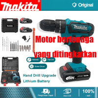 MAKITA Set Bor Dampak Nirkabel 799V 2 Baterai Bor Palu Portabel Obeng Bor Listrik Tugas Berat