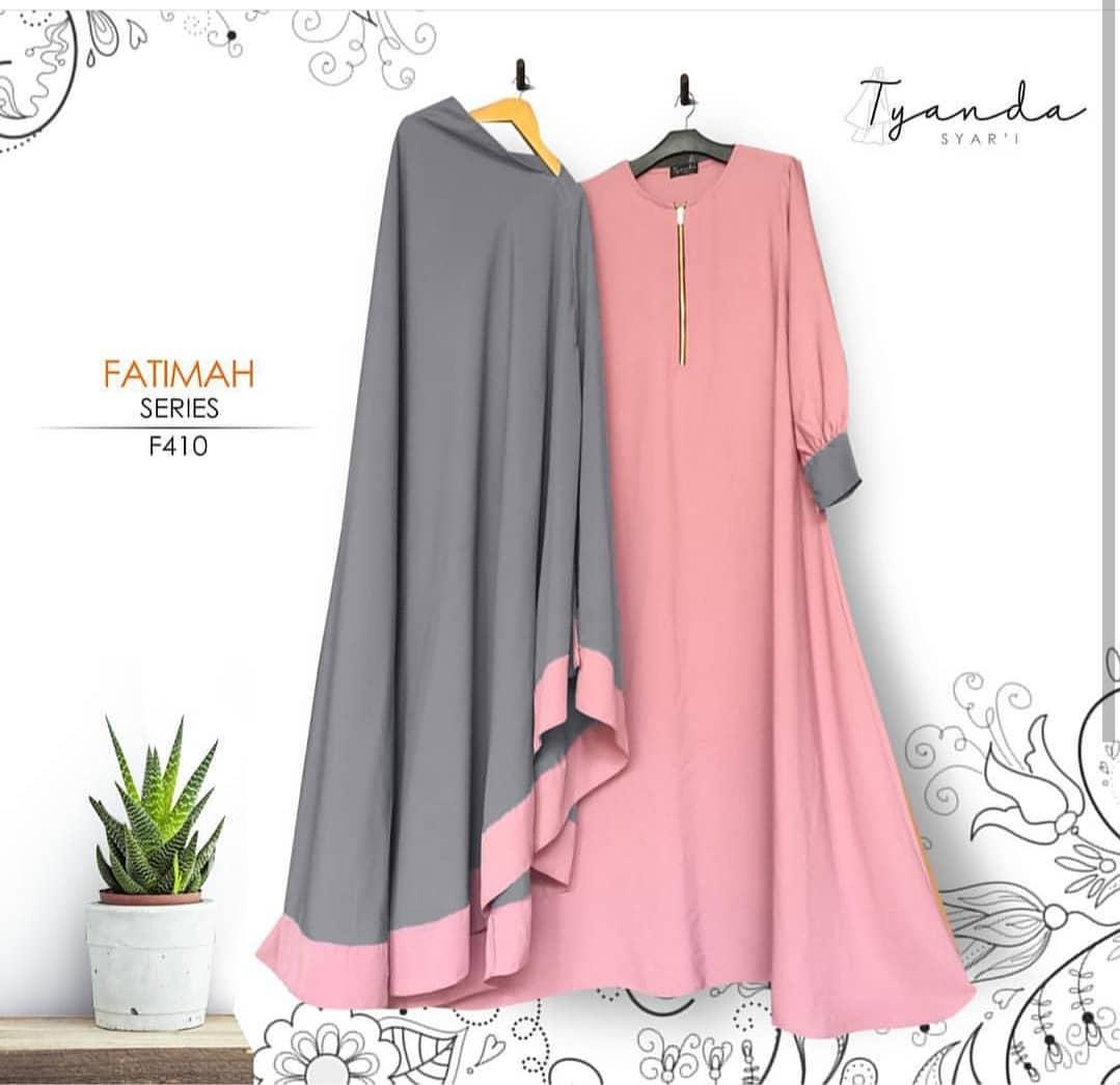 Baju Muslim Modern TYANDRA SYARI MOSSCRAPE (Free Hijab / Khimar ) Gamis Syari Set Khimar Terbaru 2020 Gamis Syari Remaja Simple Gamis Syar’I Wanita Jumbo