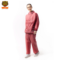 Tiger Head Jas Hujan Kantung Kangguru Olivia - Kode 70021 Kangoroo