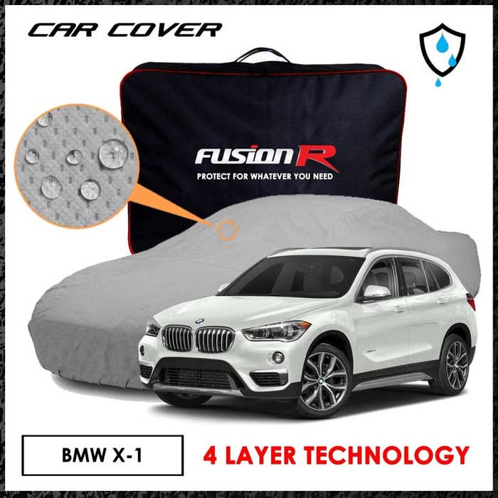 Cover Mobil BMW X1 4 Layer / Body Cover BMW X1 4 Lapis / Sarung Mobil BMW X1 / Penutup Mobil BMW X1 Like Krisbow Prestige
