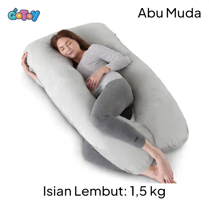 Bantal Hamil Jumbo Maternity Pillow Nursing Ibu Bumil Menyusui Bansui Kasur Matras Bayi