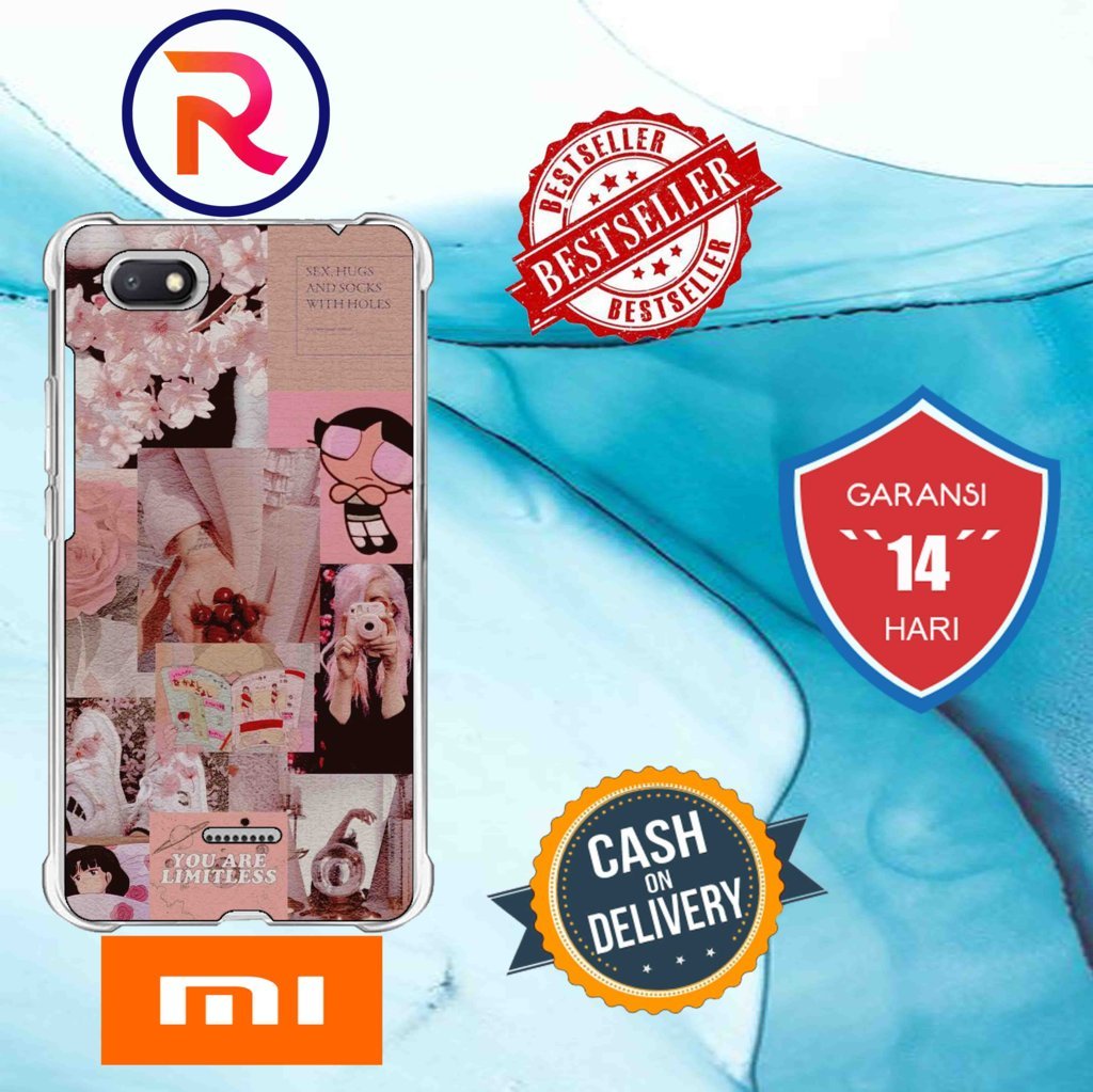 Softcase Redmi 6A fashion Pink softcase redmi 6a fashion pink