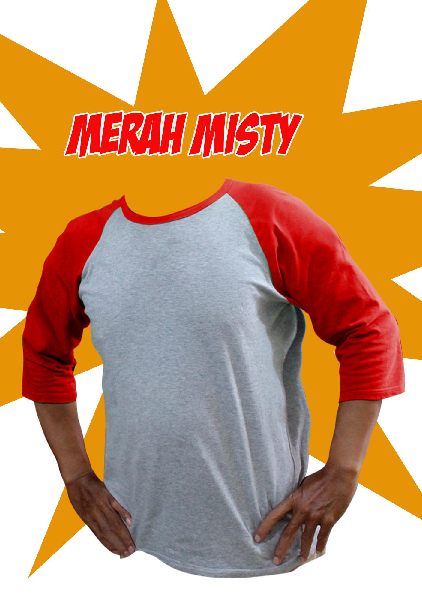 TERMURAH KAOS BIG SIZE DAN KAOS JUMBO RAGLAN MISTY-MERAH Januari 2019 - 3 TERMURAH KAOS BIG SIZE DAN KAOS JUMBO RAGLAN MISTY-MERAH - 3