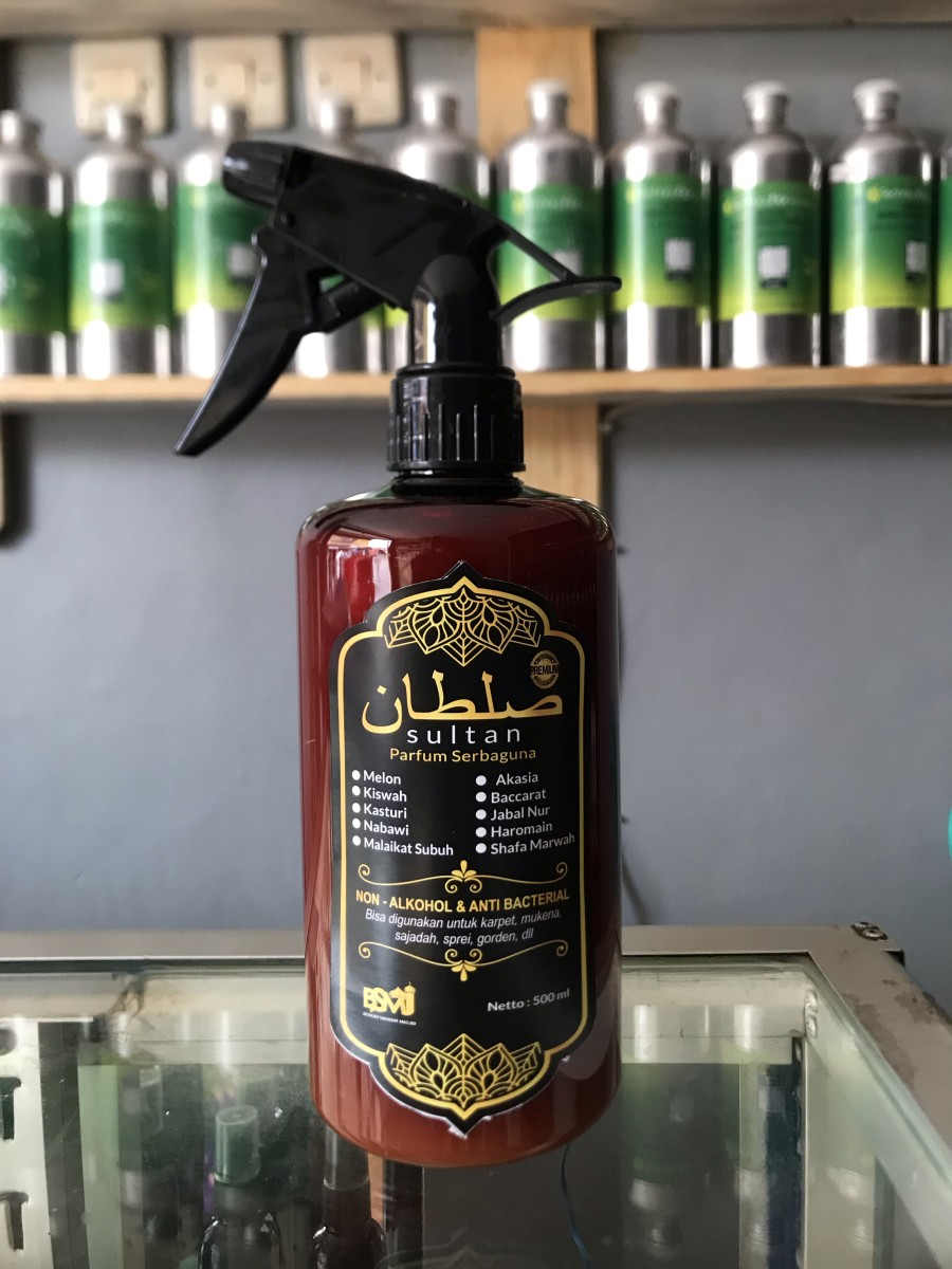 Parfum Pewangi Sajadah Masjid Semprot 500ml Aroma Raudhah - Melon 500ml