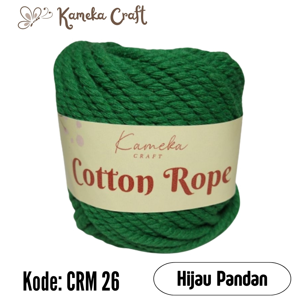 Benang Tali Katun Macrame 3 mm - CRM