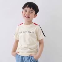 Lily And Clark Kaos Anak Unisex Warna Cream Combine - KLC132