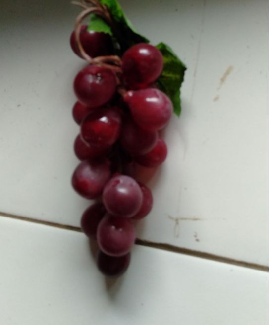 buah anggur plastik/buah artificial/buah hias