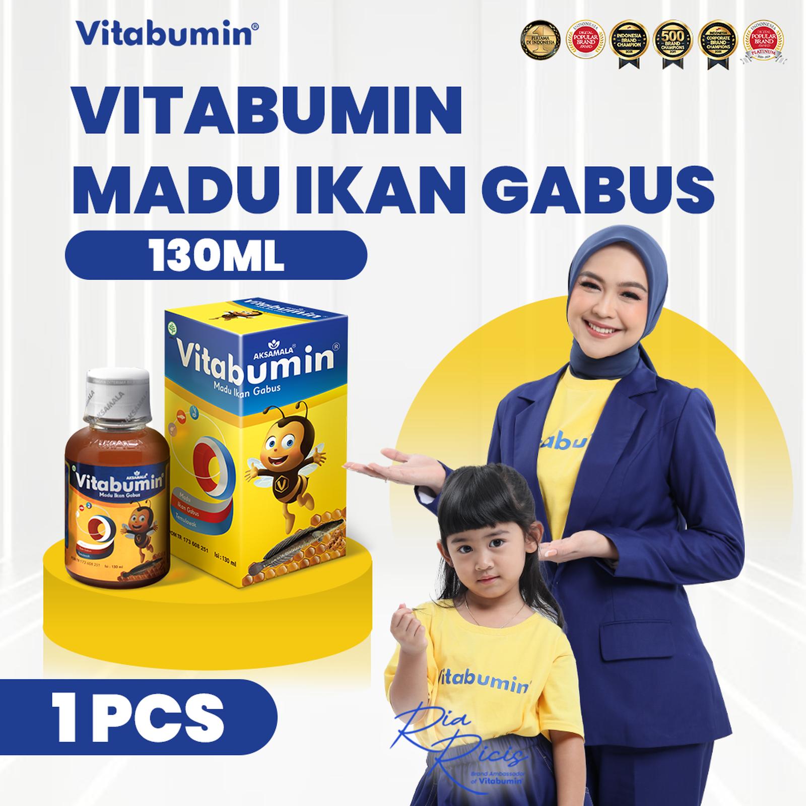 Paket Vitabumin Madu Ikan Gabus - 130ml 1 pcs