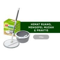 3M™ Scotch-Brite™ Spin Mop PD-18 1 pc - Hemat Ruang Praktis Untuk berbagai permukaan lantai
