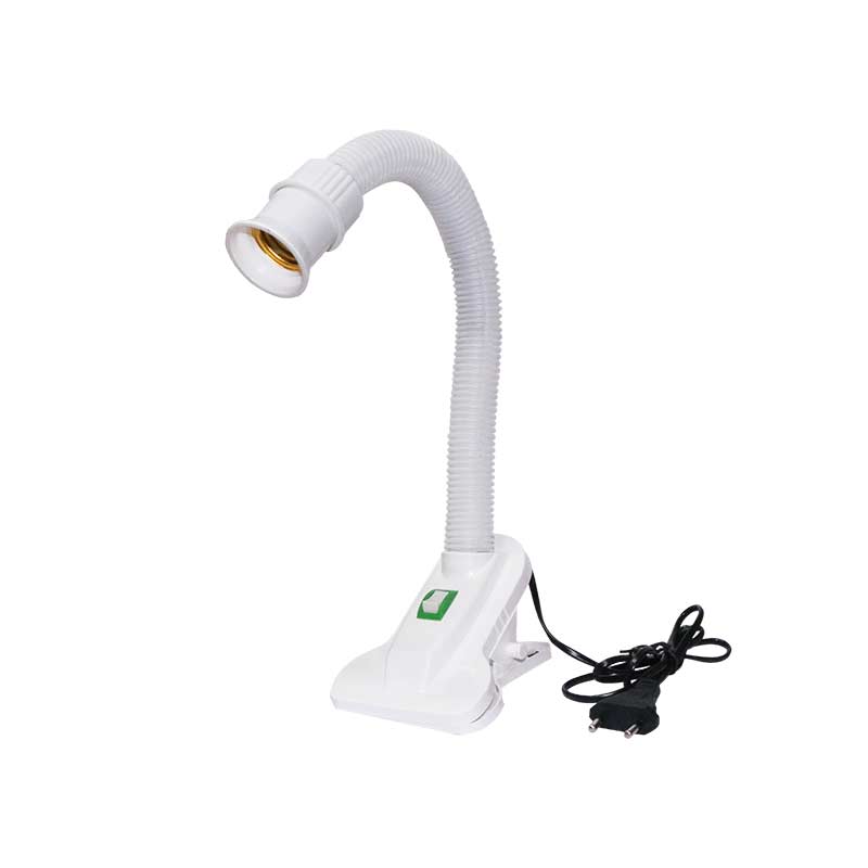 EELIC ELC-J027 Lampu meja baca kerja jepit portable flexible lengkap dengan tombol switch on/off