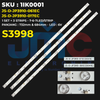 Backlight TV Ichiko 39 Inch S3998 3998 JS-D-JP3910-061EC JS-D-JP3910-017EC