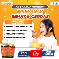 VITUMMY Madu Herbal Penambah Nafsu Makan Anak Mengatasi Anak Cacingan Penambah Berat Badan Anak Vitamin Nafsu Makan