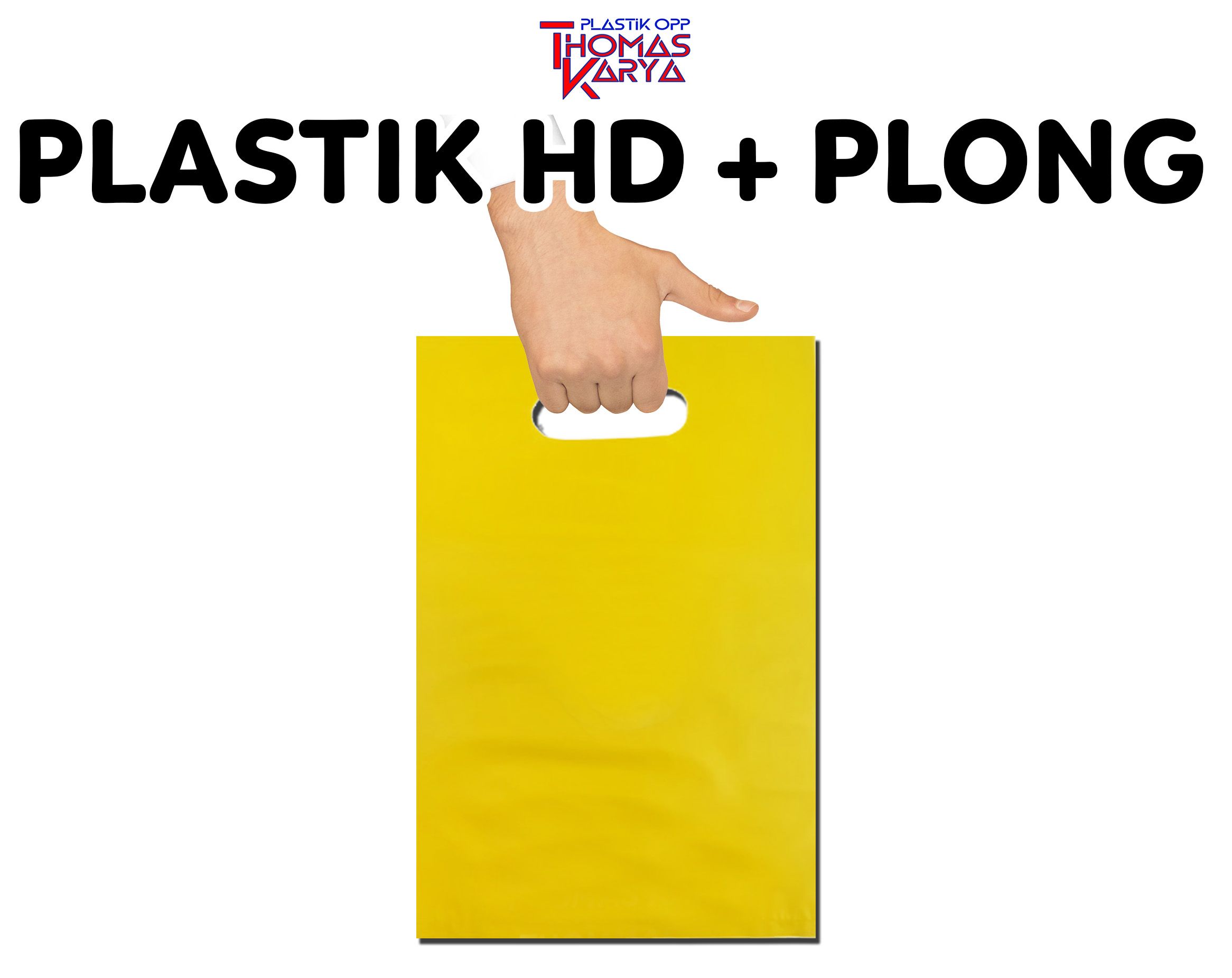 Plastik HD Plong 25x35 Tebal 05 Isi 100 Pcs Packing Kantong Hajatan Baju Olshop Shopping Bag Pond Oval