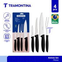 TRAMONTINA Plenus [4pcs] Set Pisau Dapur/Knives Set (23498/031) - 1set