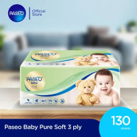 PASEO Baby Tissue Bayi Soft pack 130 sheets 