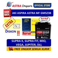 Aki ASPIRA GM5Z3B MF(5 Ah)-Aki Motor SupraMioJupiter ZTornadoVega (11-GM5Z-3BMF)