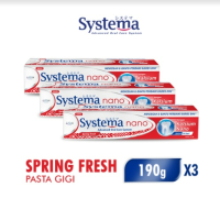 [Paket isi 3] Systema Pasta Gigi Spring Fresh Tube 190gr