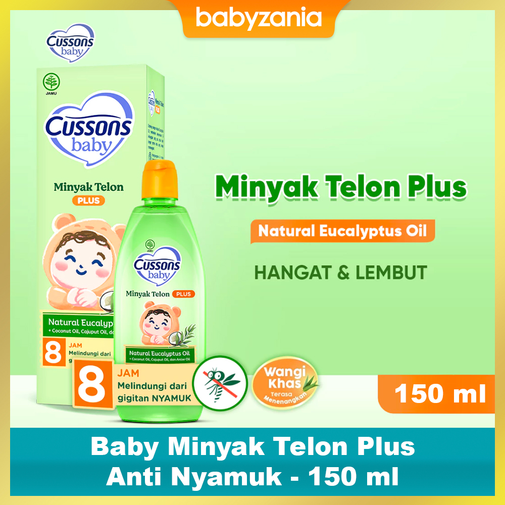 Cussons Baby Minyak Telon Plus Anti Nyamuk