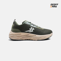 Geoff Max Finestone Edge Olive Brown Walking Shoes | Sepatu Sneakers Easy Running Pria Wanita Unisex
