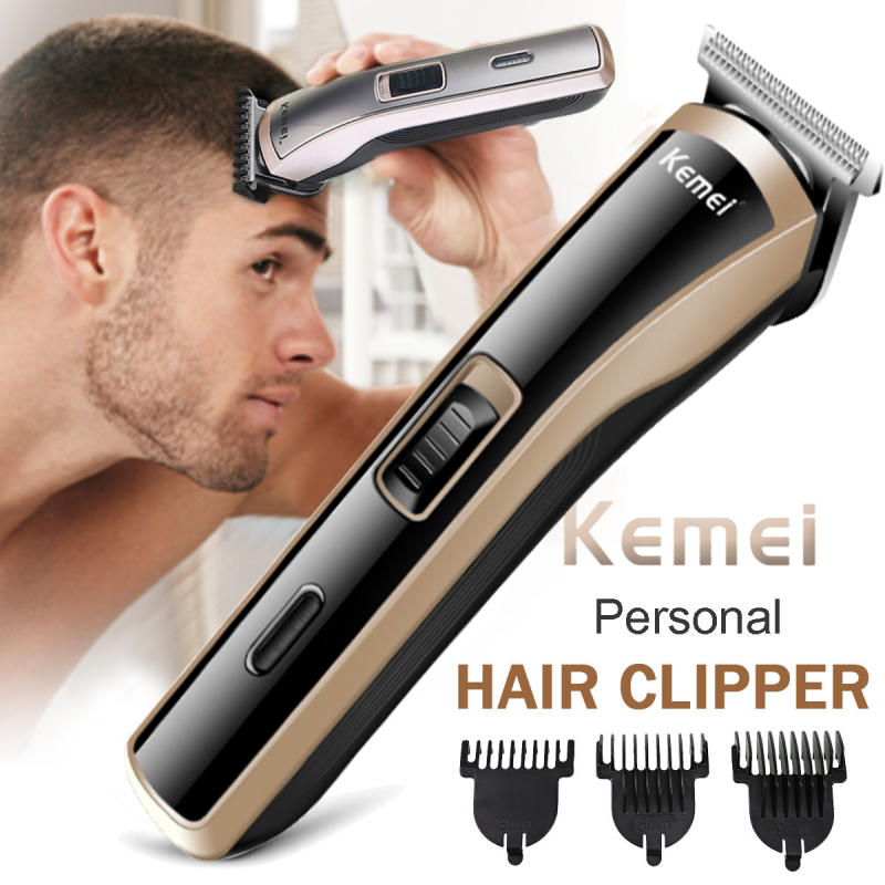 Kemei Alat Pencukur Kumis Jenggot Dan Rambut Multifungsi Professional Trimmer KM-418 Rechargable